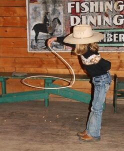 girl roping