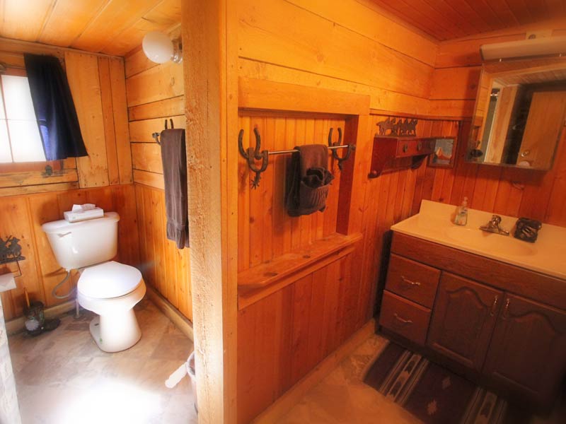 cabin bathroom