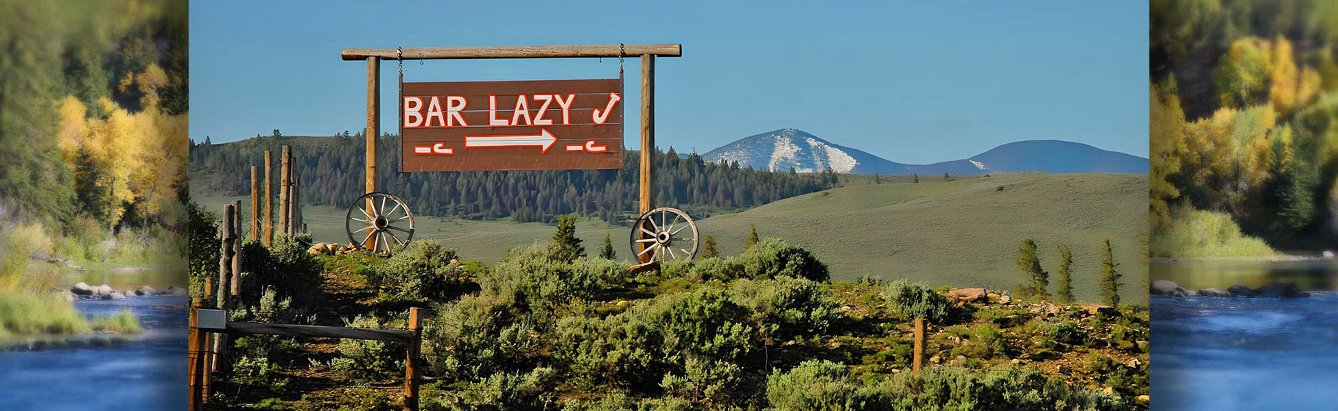 Bar Lazy J sign