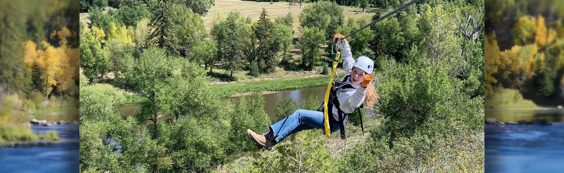 Ziplining